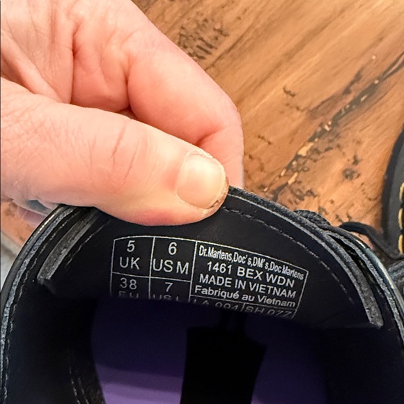 WEDNESDAY Dr. Marten 1461 Bex sole women’s UK5/US 7 - Picture 7 of 8